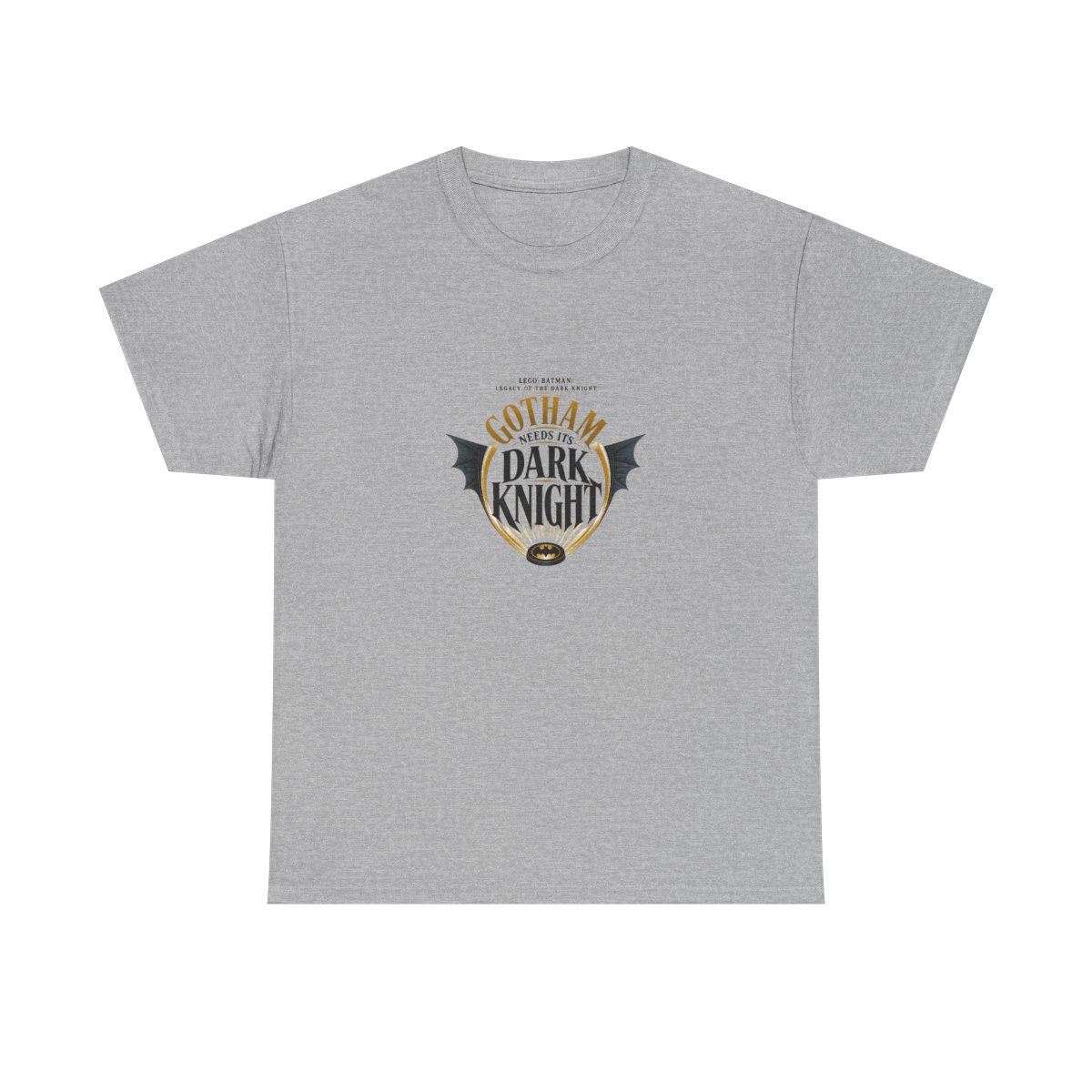 LEGO Batman: Legacy of the Dark Knight "Gotham Needs Its Dark Knight" Unisex Tee - alternate angle 3, merchandise