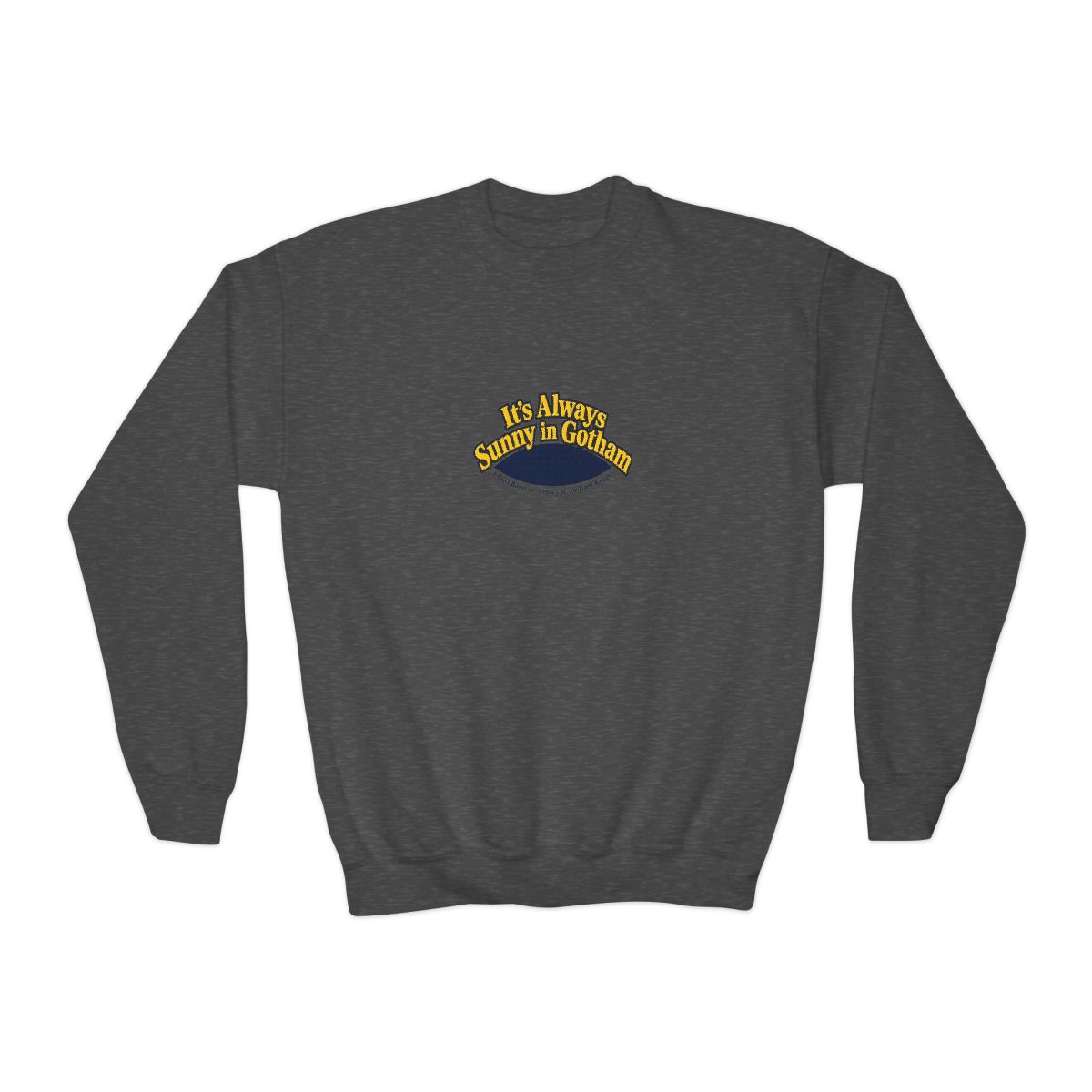 LEGO Batman: Legacy of the Dark Knight "Always Sunny in Gotham" Crewneck 2 - alternate angle 2, merchandise