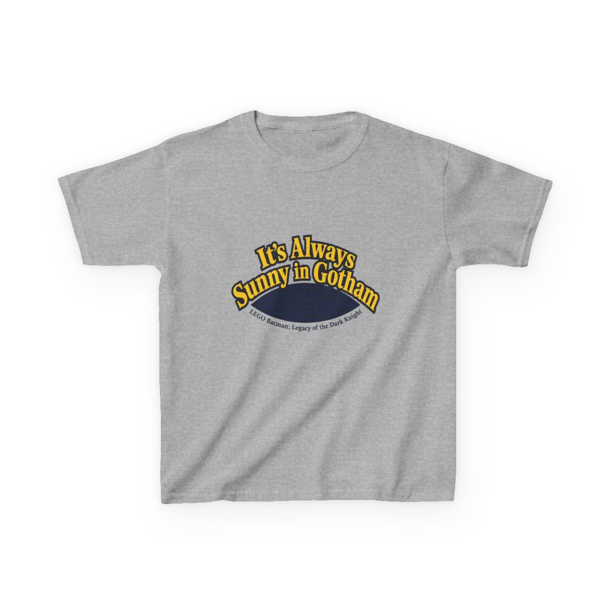 LEGO Batman: Legacy of the Dark Knight "Always Sunny in Gotham" Kids Tee - alternate angle 2, merchandise
